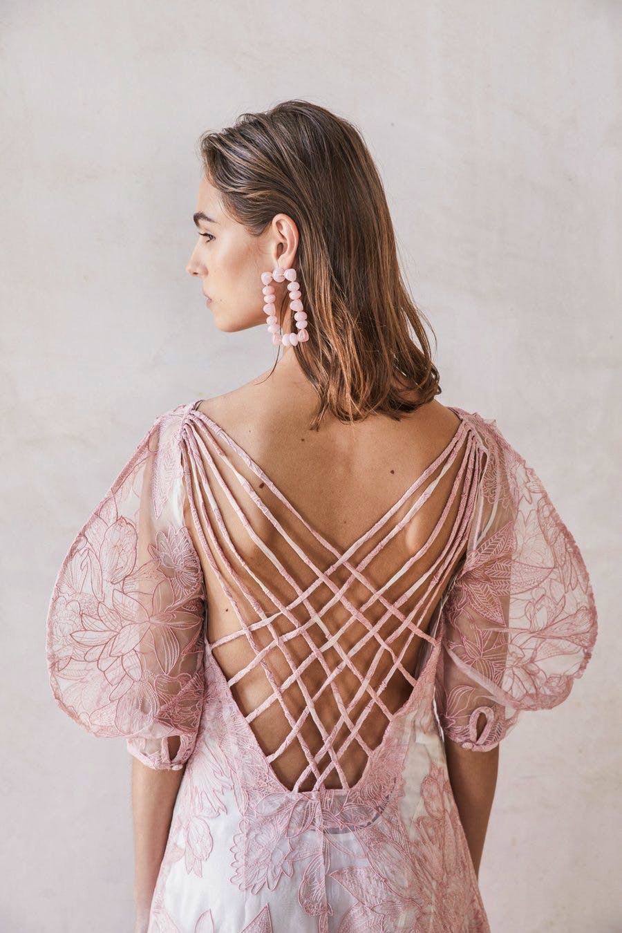 Tilda Dress - Dusty Pink 