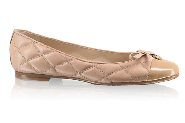Russell and Bromley Charming Quilted Ballet Flat, £185