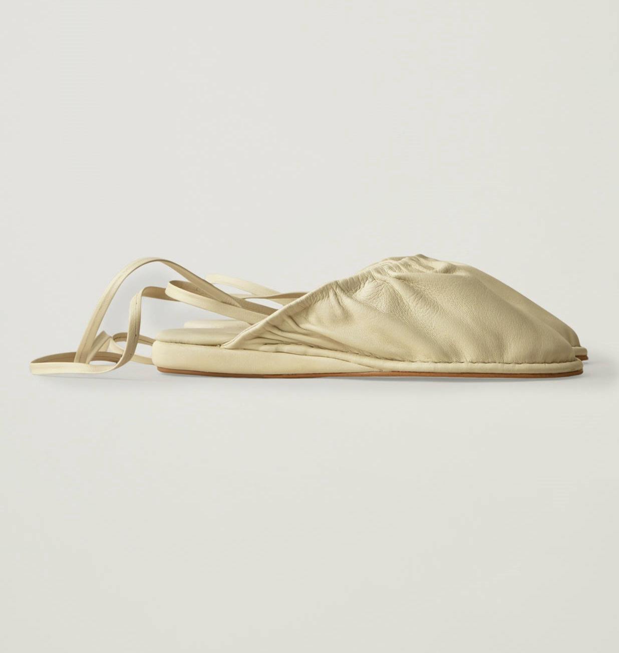 Cos Soft Leather Slippers, £135