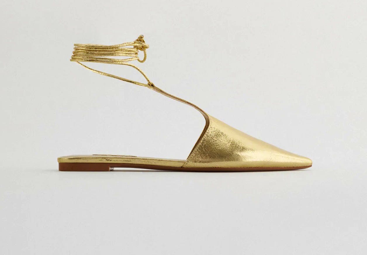 ZARA Tied T Bar Mules, £29.99