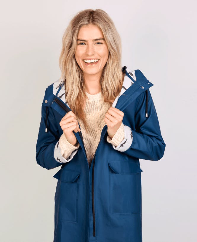 Anorak Fisherman Raincoat, £95