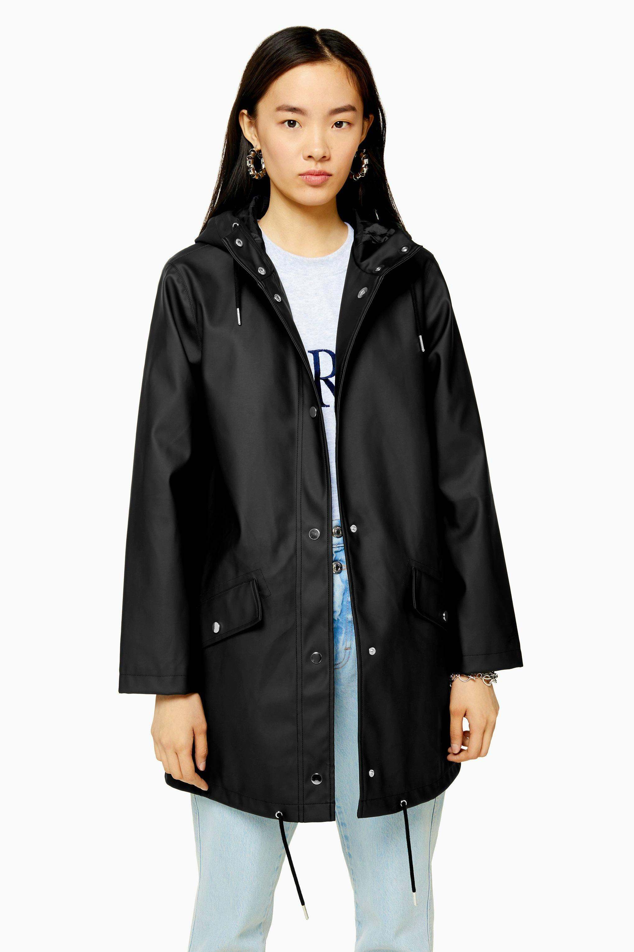 Topshop Longline Rain Mac, NOW £39.20