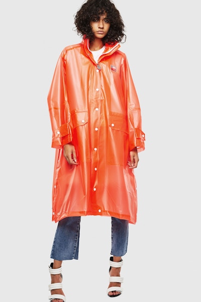Diesel Orange TPU Raincoat, NOW £150