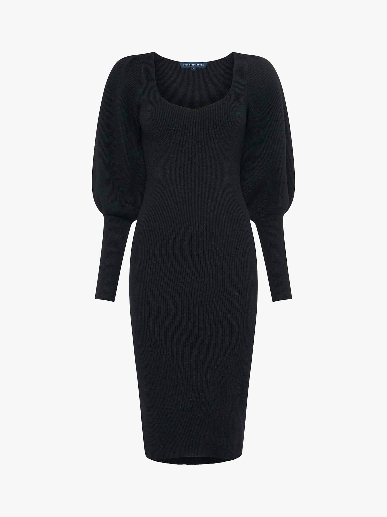 John Lewis French Connection Joss Balloon Sleeve Jumper Dress, £120