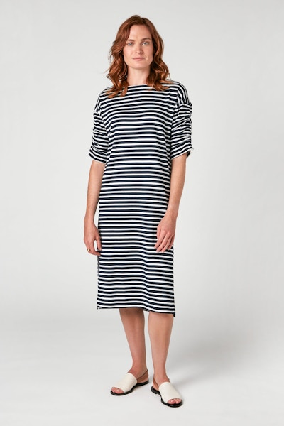 Jigsaw Breton Jersey Dress,NOW  £68