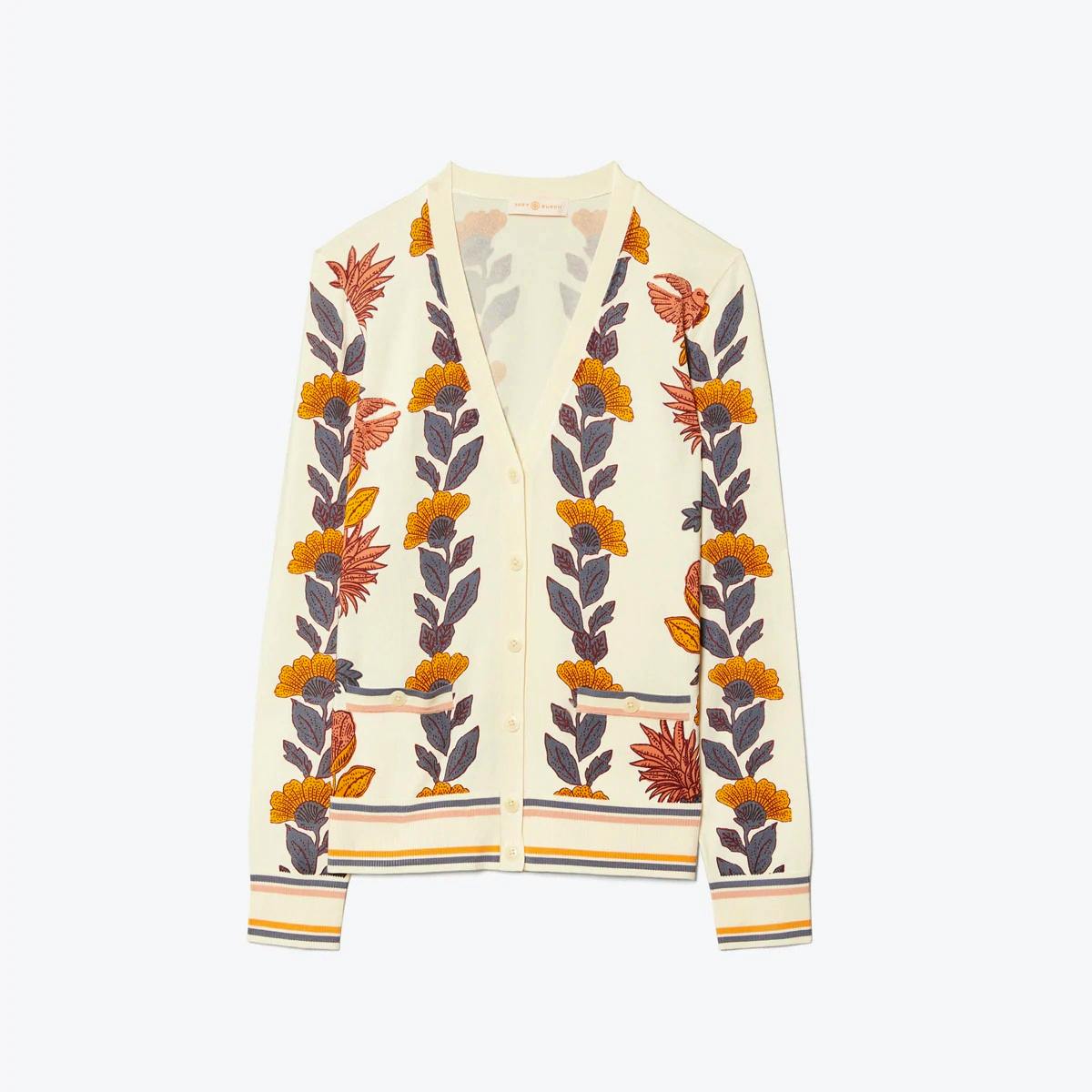 Tory Burch Madeline Printed Cardigan, £285