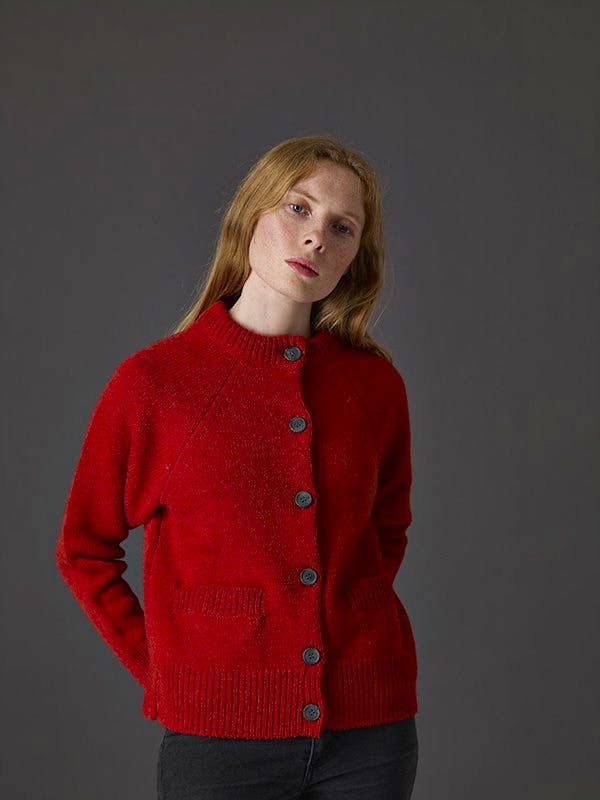 Jo Gordon Plain Cardigan Brandy, £324