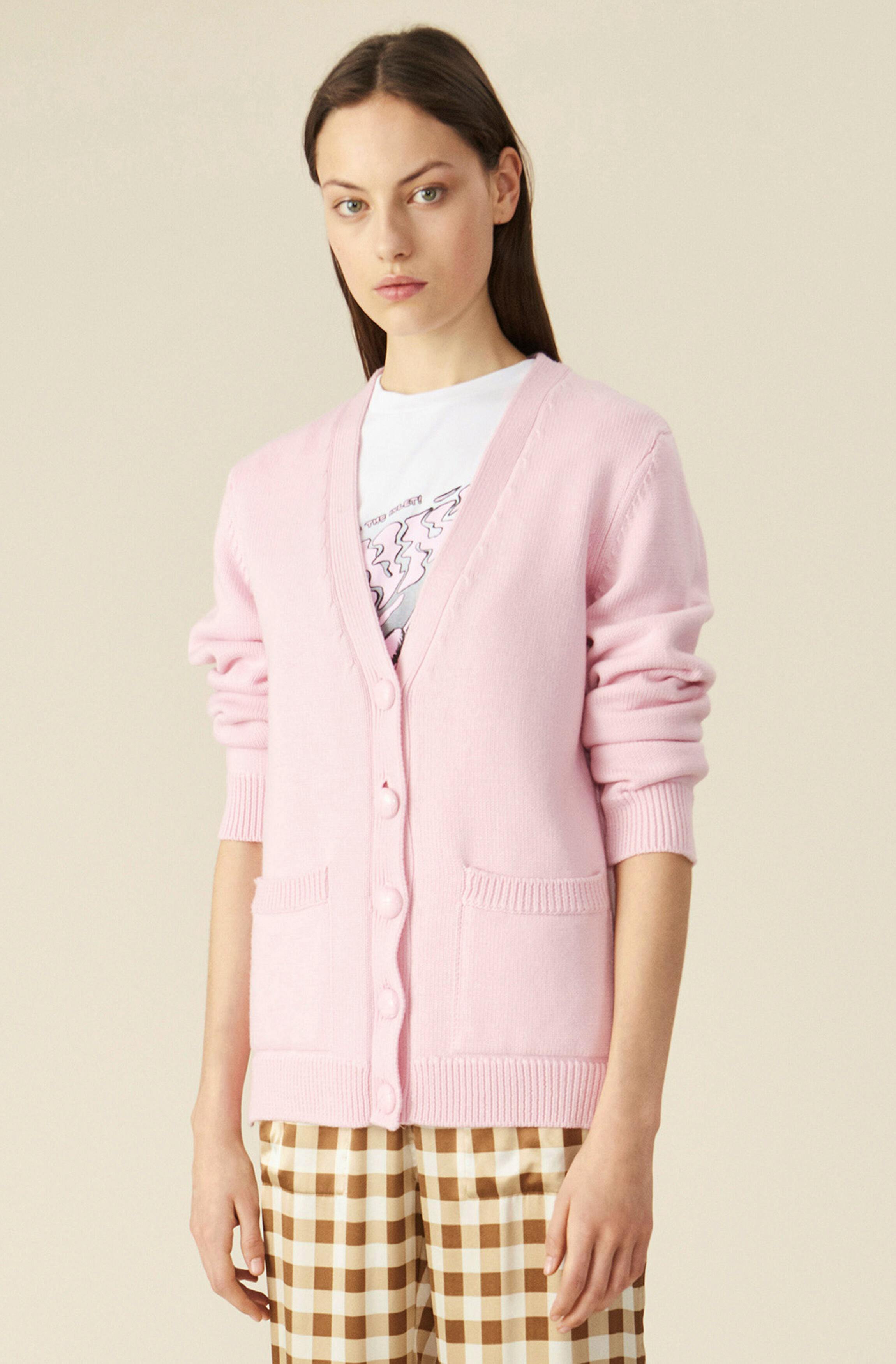 Ganni Wool Knit Cardigan, £275