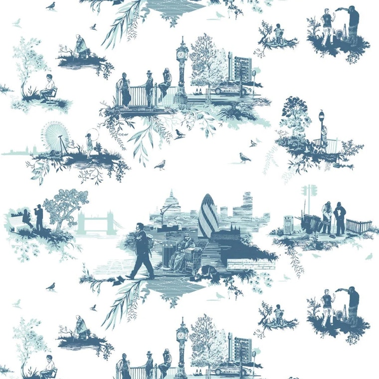 Wallpaper For Downstairs Loo Timorous Beasties City Toile London