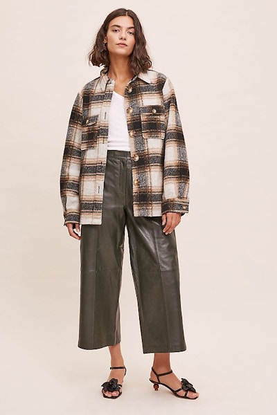 Anthropologie Amber Checked Shirt Jacket, £144