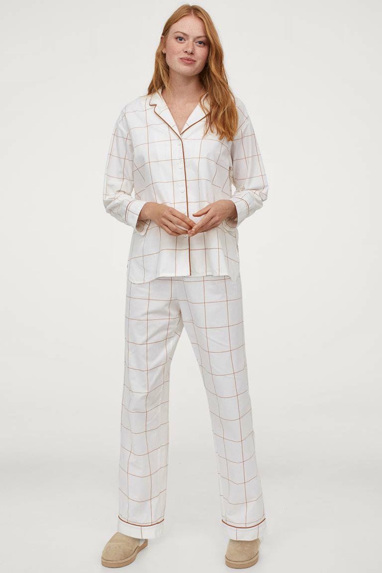 H&M Cotton Flannel Pyjamas, £34.99