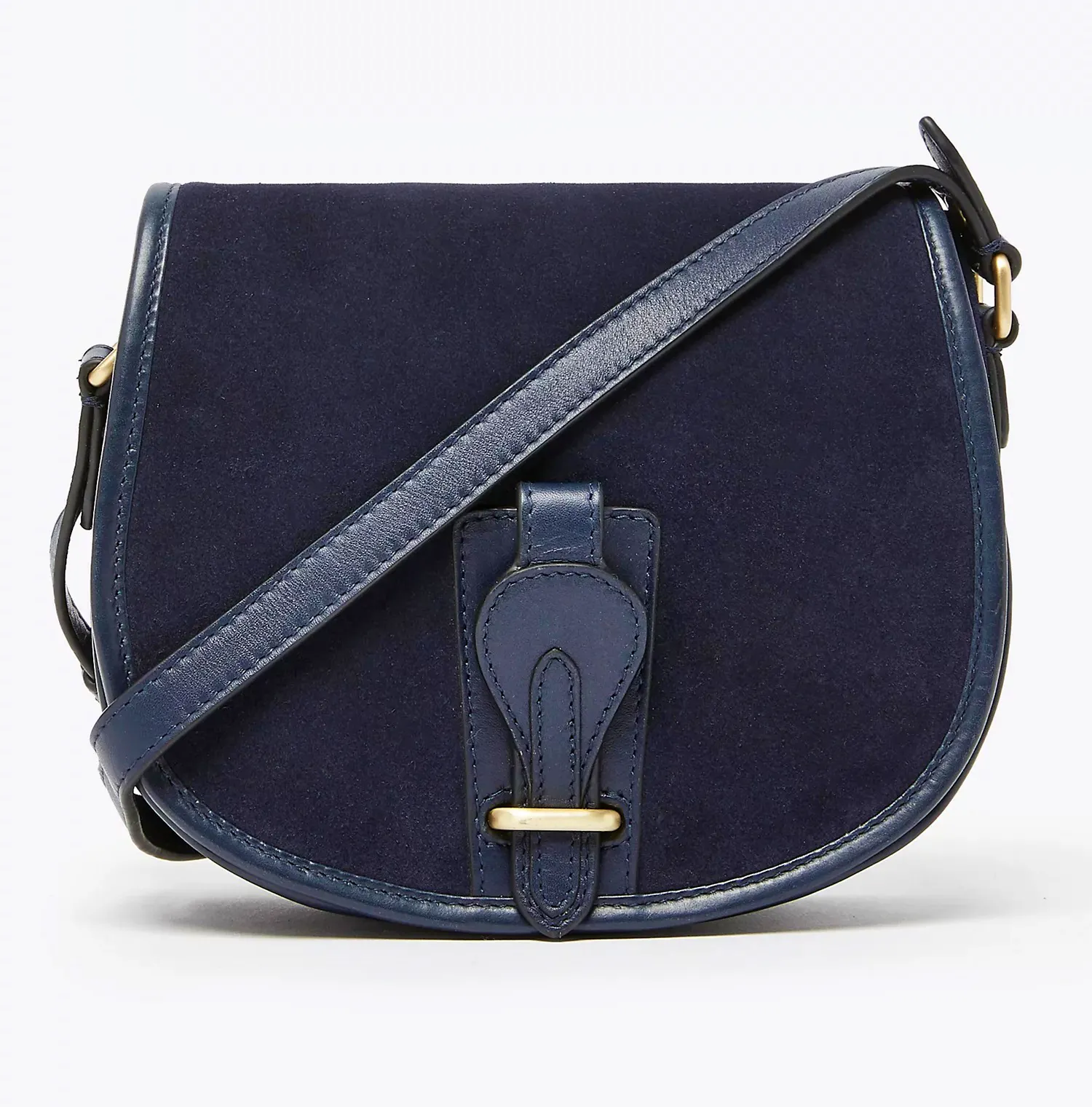 Marks & Spencer Suede, Saddle Cross Body Bag, £49.50