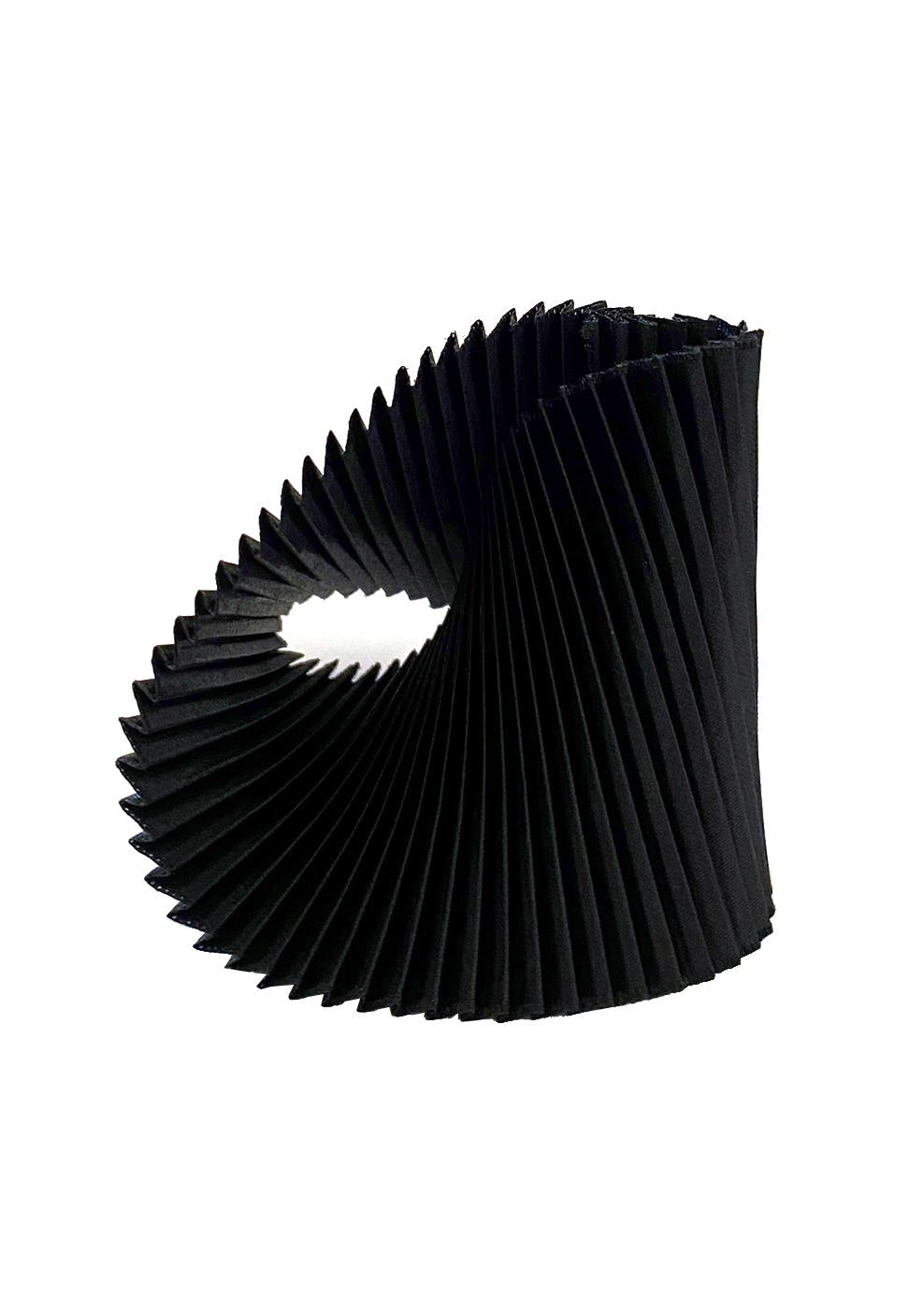 V&A Shop Black Pleat Bracelet By Alexandra Tsoukala, £25