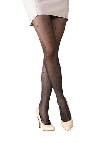 Tabio Clear Dots Tights, £16