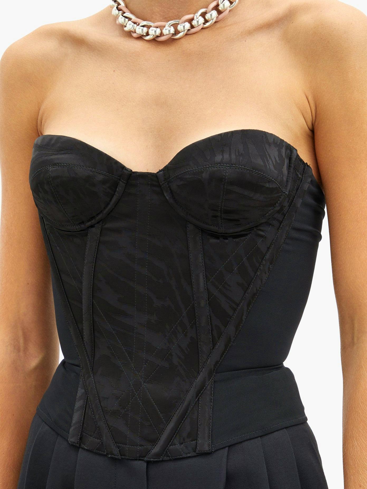 Matches Vivienne Westwood Fargo Tiger Jacquard Corset, £795