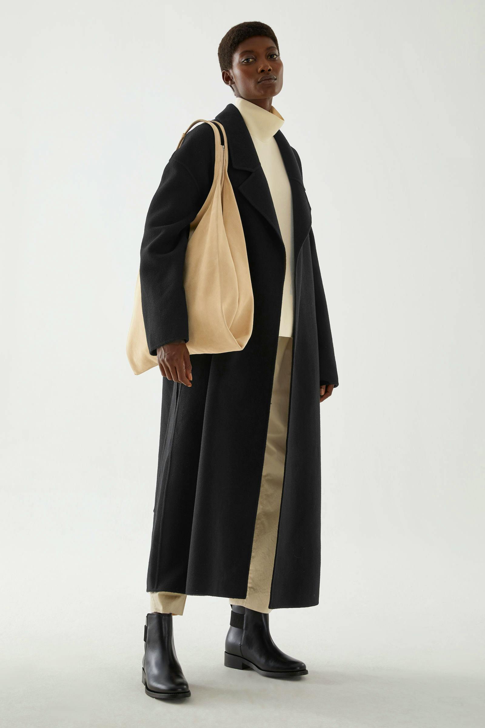 Cos Wool Mix Relaxed Belted Coat, £190