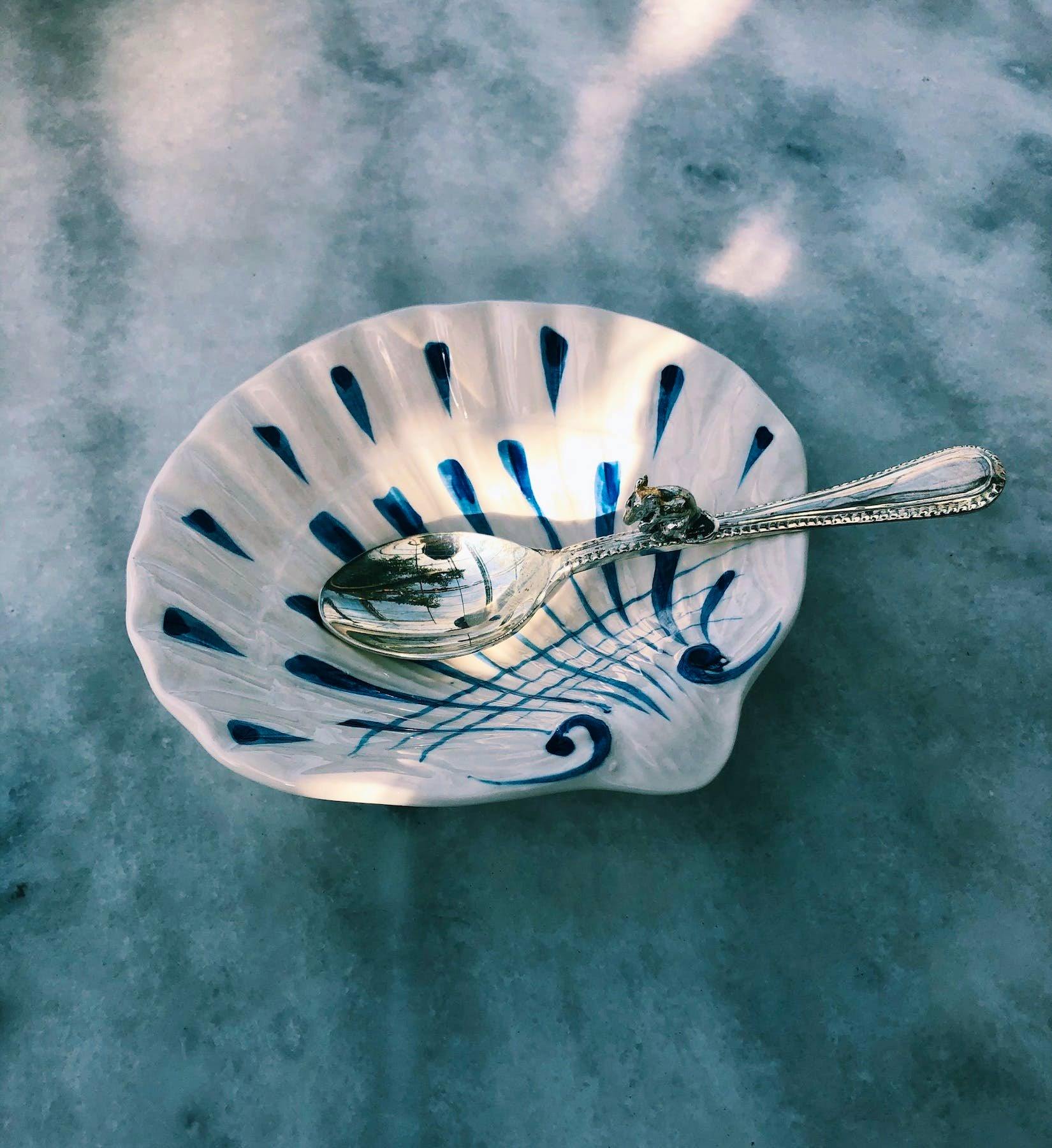 Anna + Nina Ceramic Shell Dish, €22.95