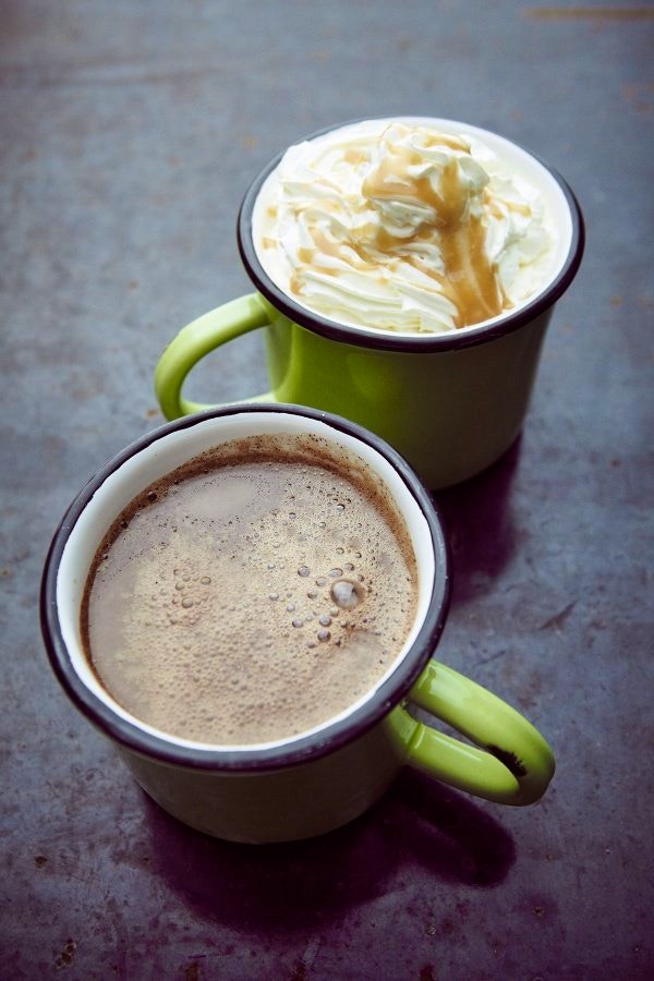 SALTED CARAMEL HOT CHOCOLATE