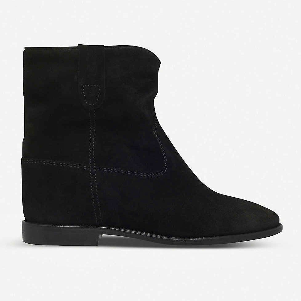 Selfridges Isabel Marant, Crisi Suede Ankle Boots, £460