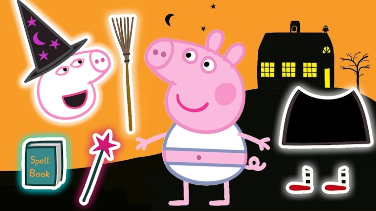 Peppa Pig’s Halloween Dress Up Party