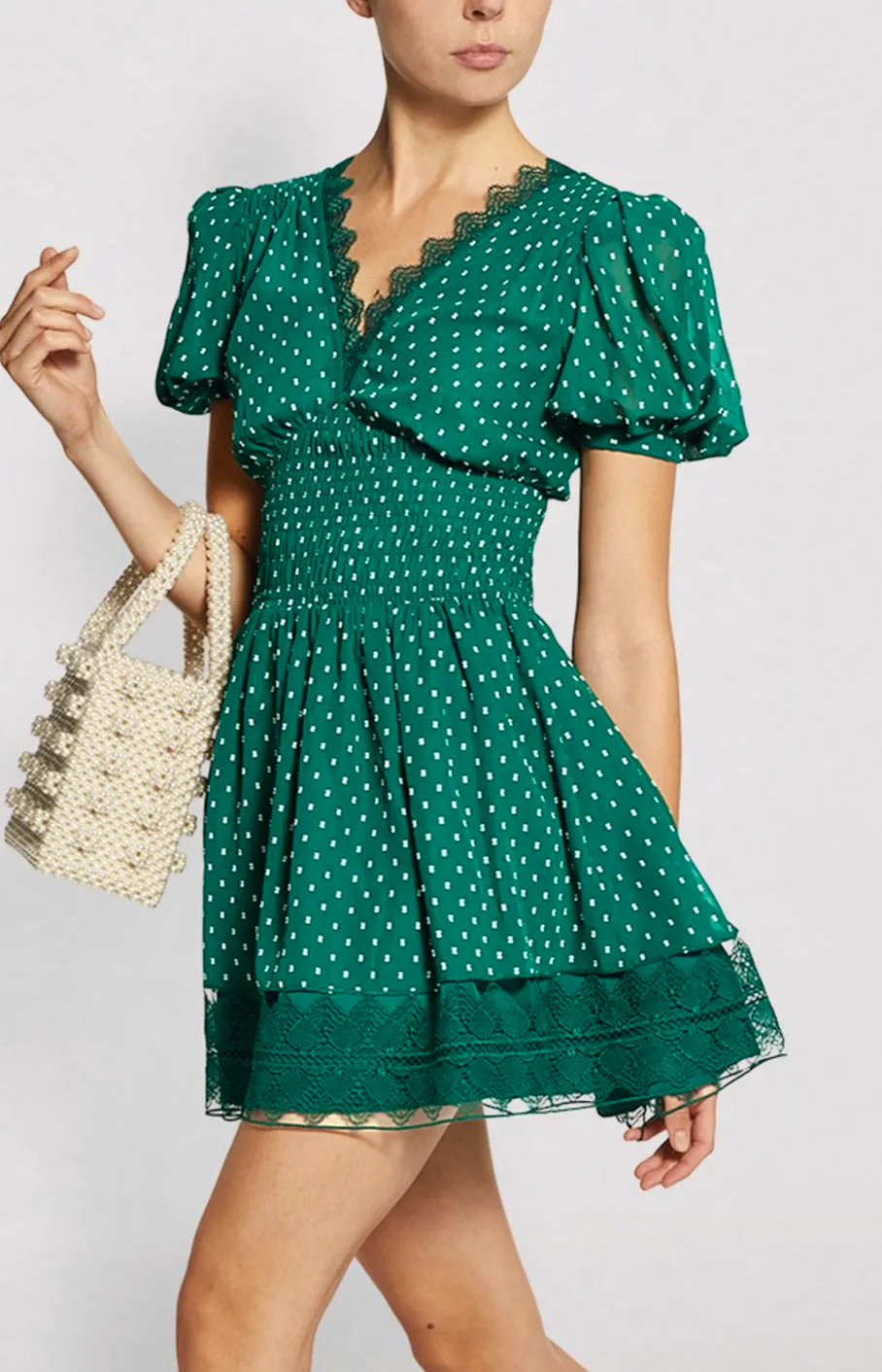 Self Portrait Mini Dress, NOW £218.99