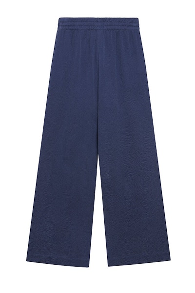 Grace Wears Night Skies Navy Silk Trousers, £250