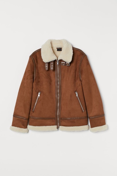 H&M Pile-Lined Jacket, £59.99