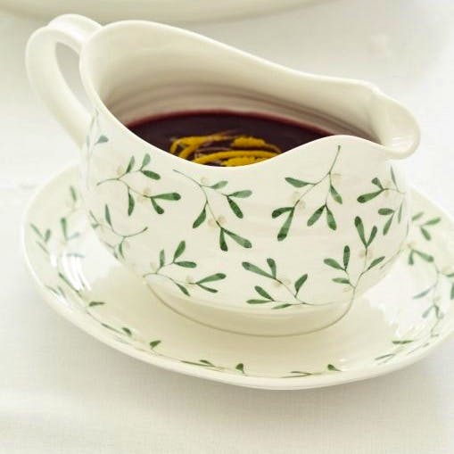 Sophie Conran for Portmeirion Mistletoe 1 Pint Sauce Boat and Stand, £55