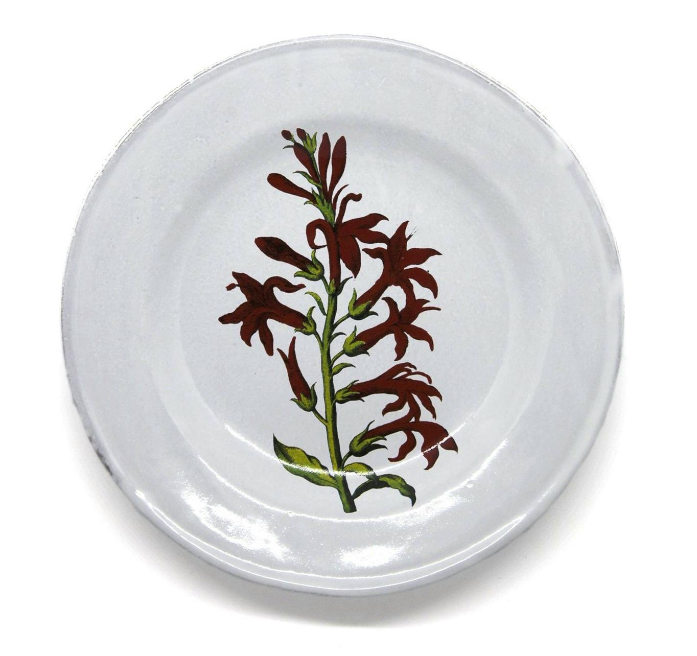 Astier De Villatte Cardinal Flower Plate, £120