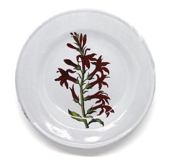 Astier De Villatte Cardinal Flower Plate, £120