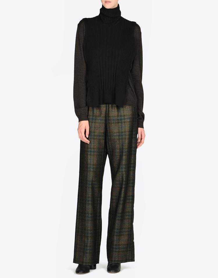 Maison Margiela Rib Knit Scarf-Bib, £285