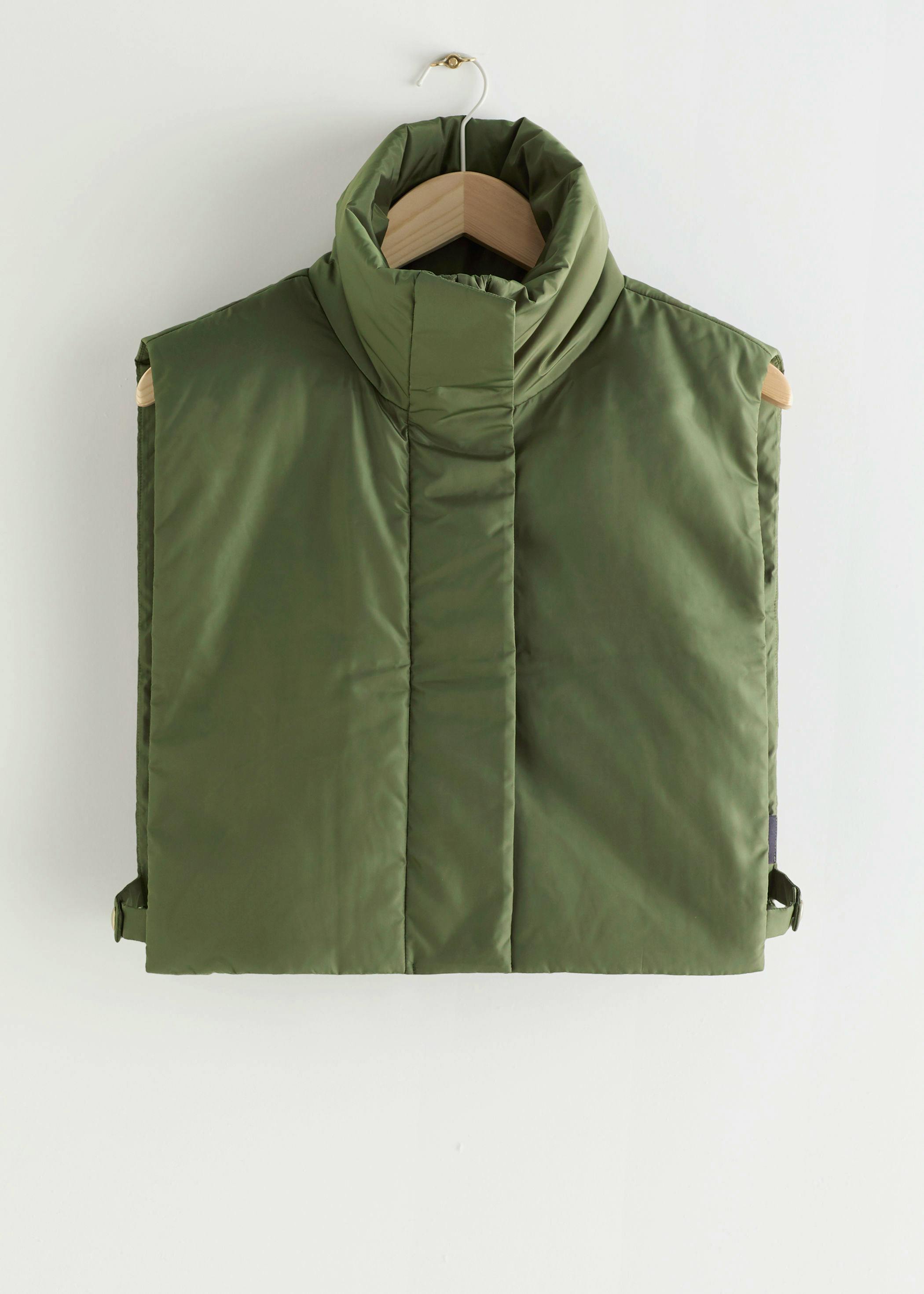 & Other Stories Padded Turtleneck Zip Collar, £55