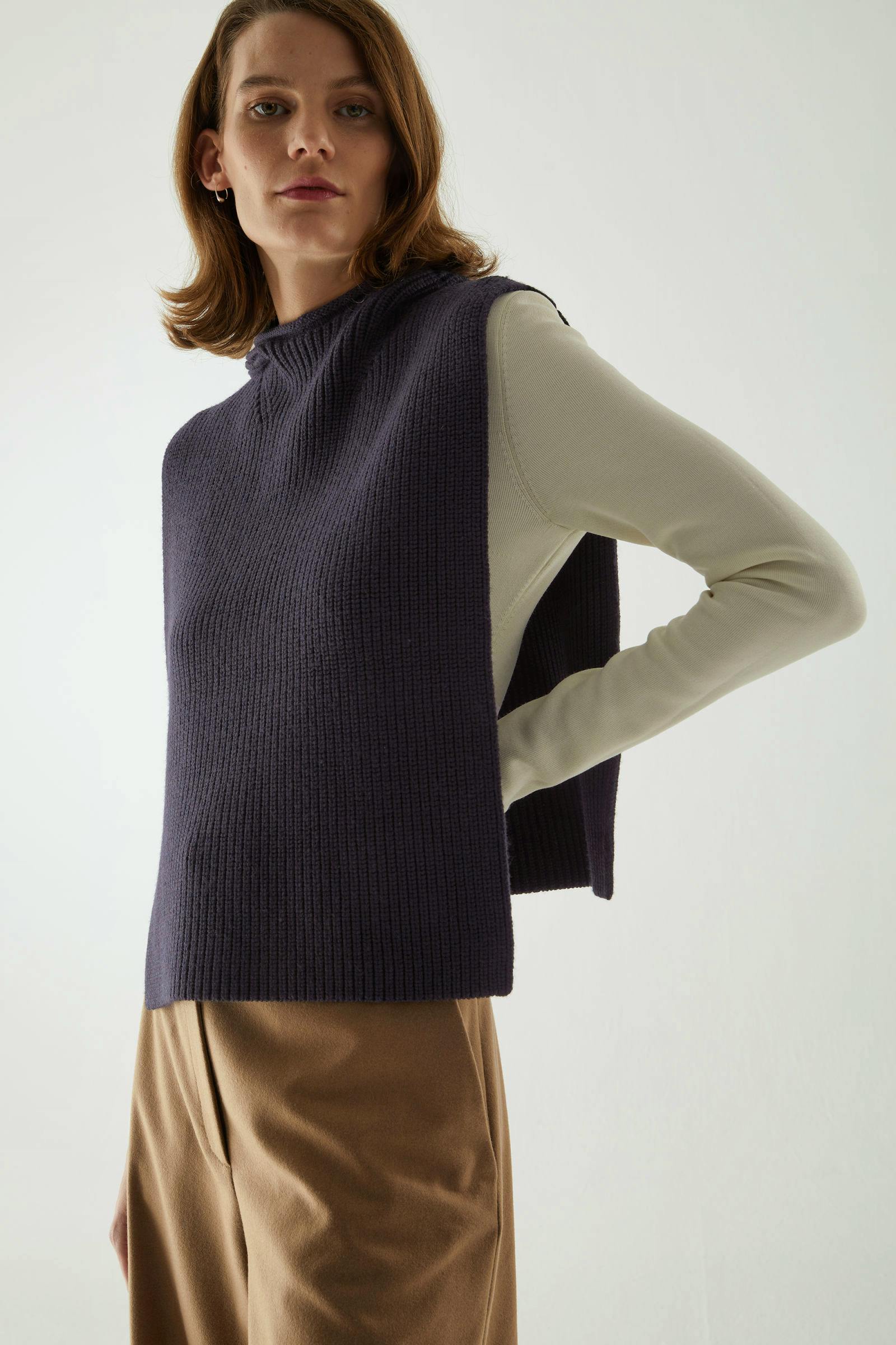 Cos Wool Hooded Bib, £59