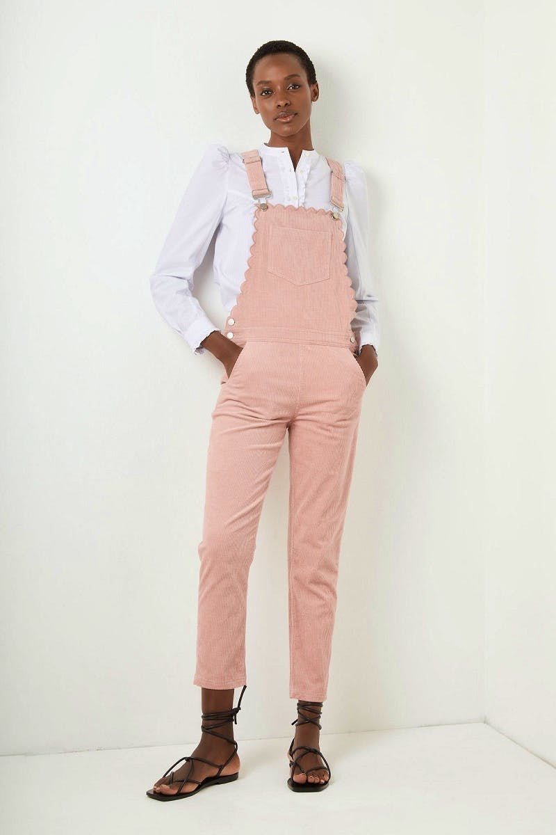 Wyse Scallop Corduroy Dungarees, £185