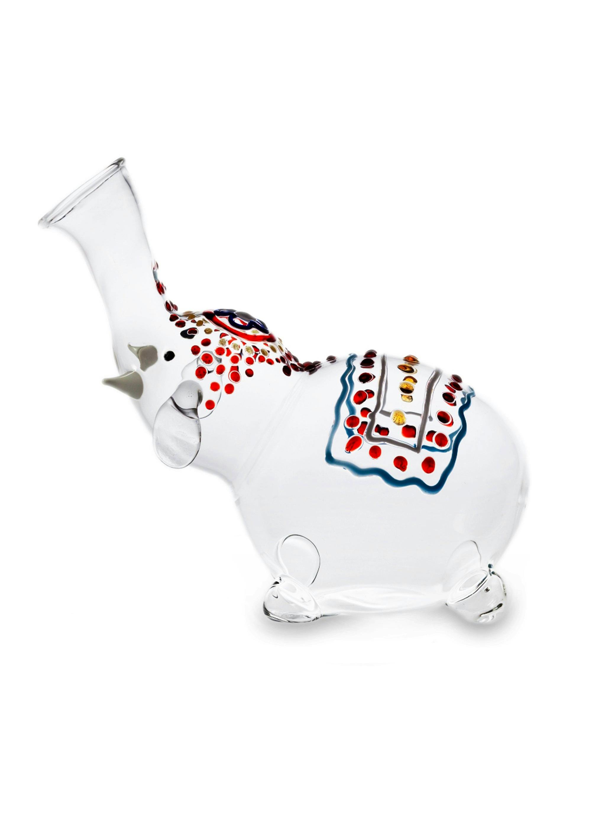 Summerill & Bishop Hand Blown Glass Elephant Decanter, £450