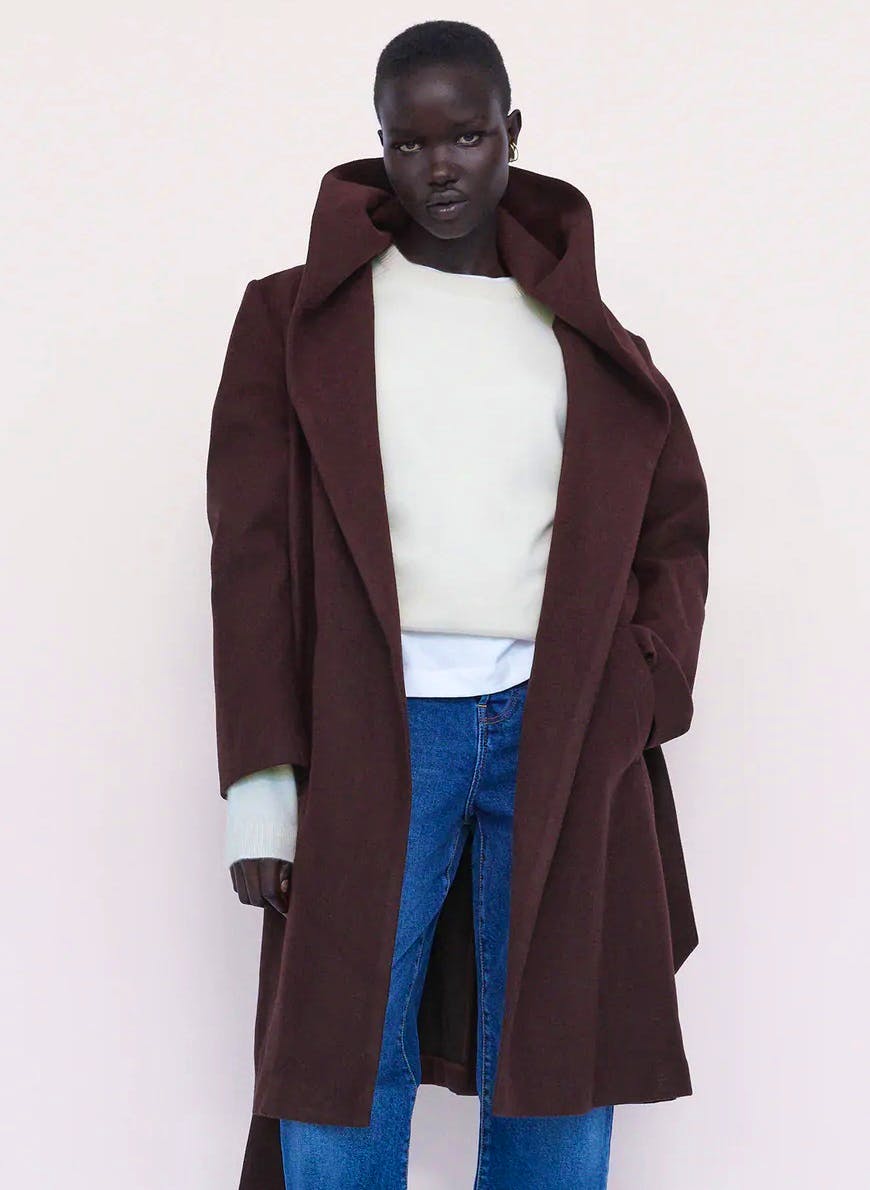 Zara Hooded Coat, £49.99