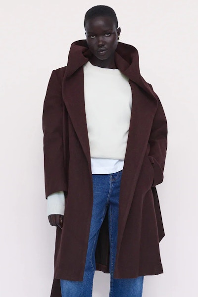 Zara Hooded Coat, £49.99