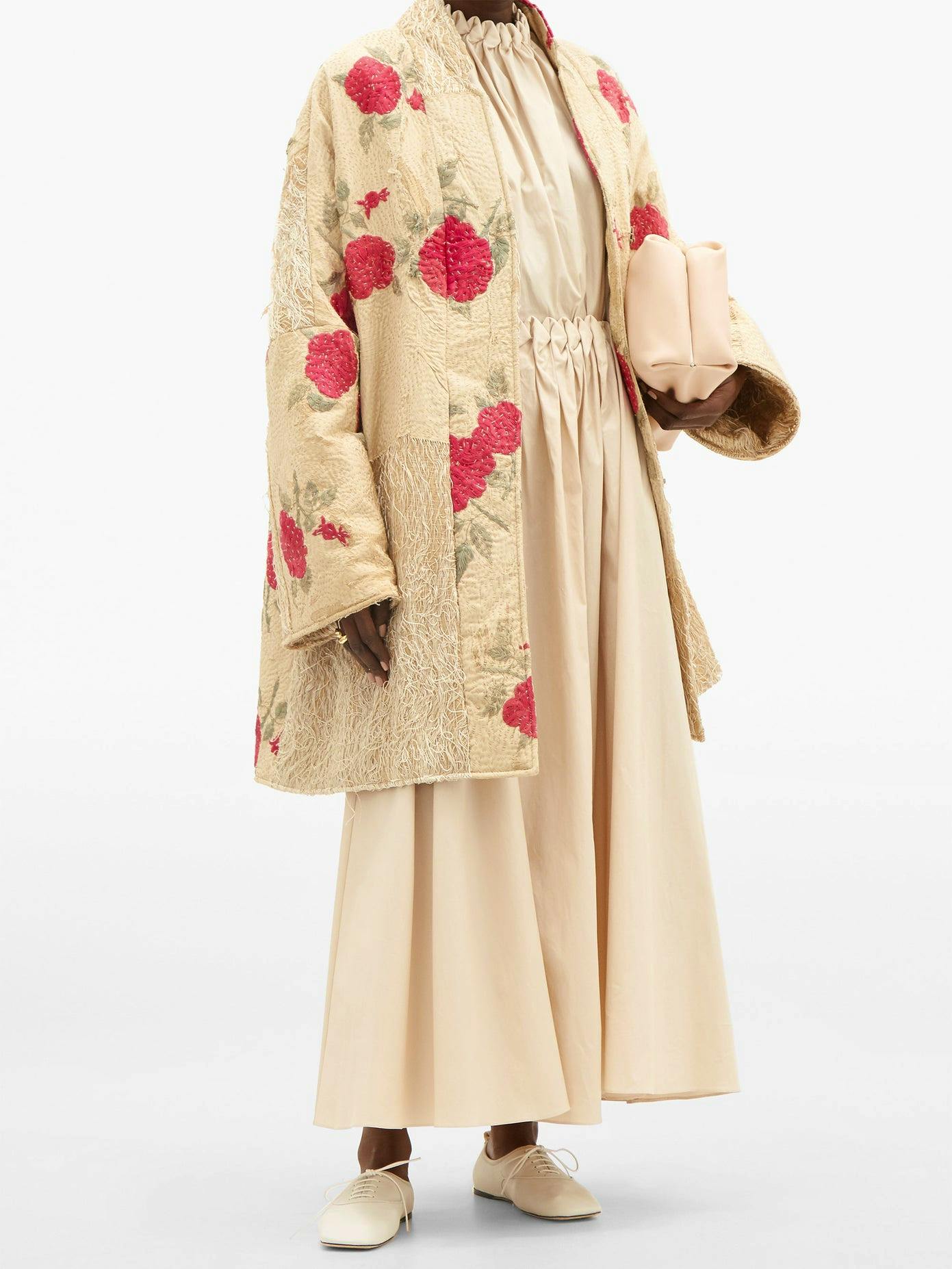 By Walid Basma Vintage Silk Piano Shawl Coat, £3200