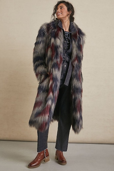 Anthropologie Chantal Faux Fur Coat, £270