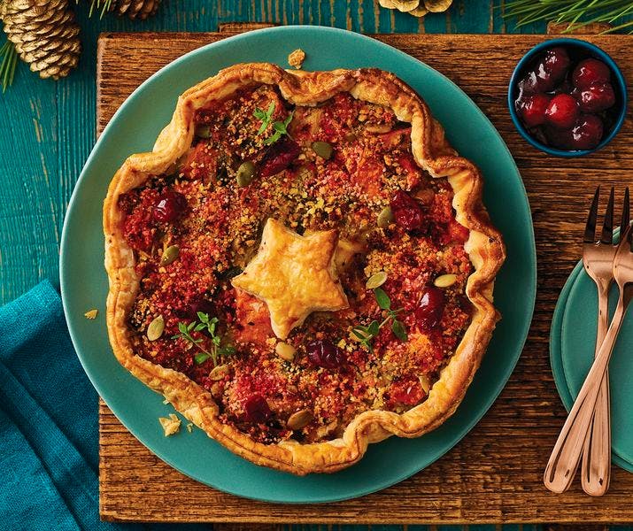 The Best Vegan Christmas Star Tarte