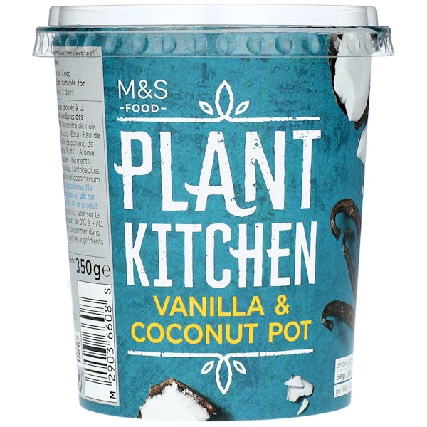 M&S Plant Kitchen Vanilla & Coconut Pot