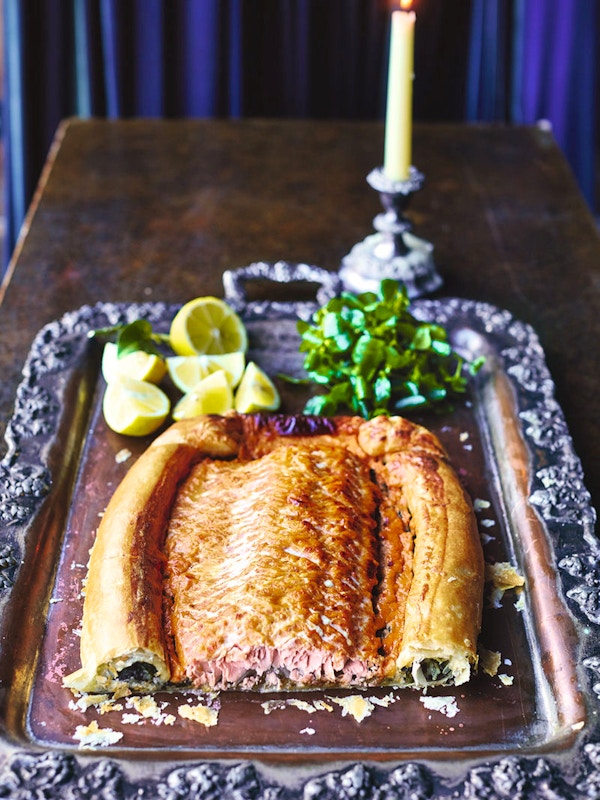 Salmon En Croûte