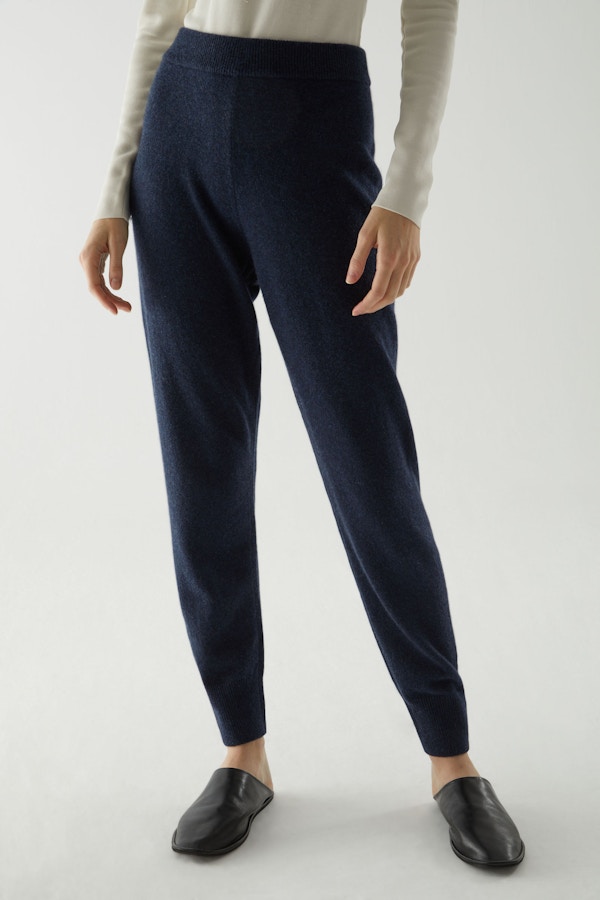 RECYCLED CASHMERE JOGGERS