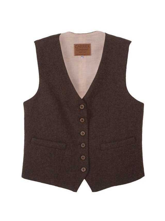 The Norfolk Carrier Company Women’s Wool Waistcoat, £154