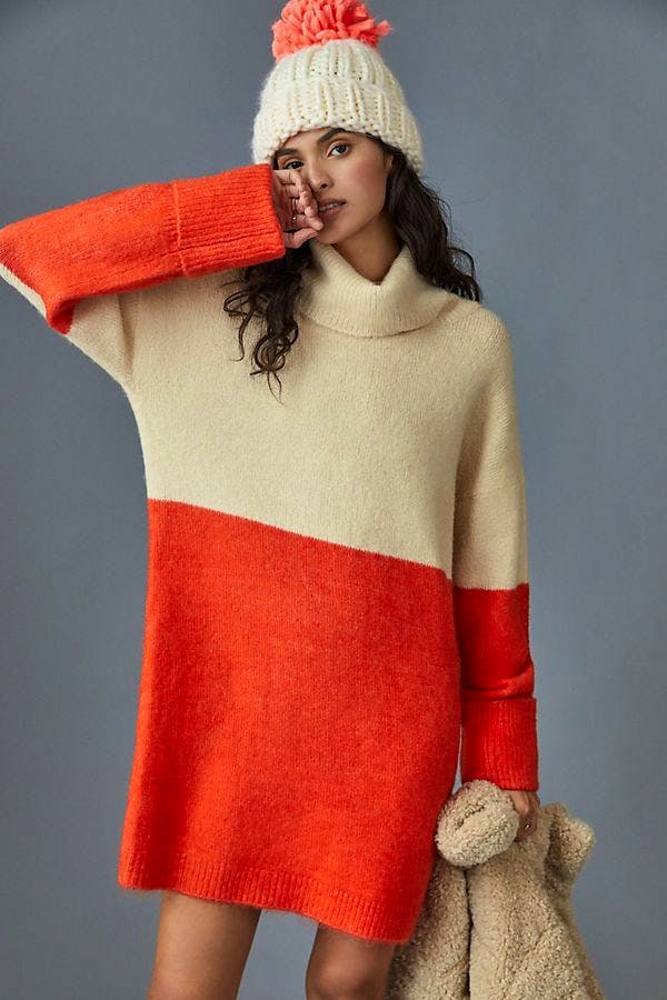 Anthropologie Line & Dot Karina Colorblocked Sweater Dress, £120
