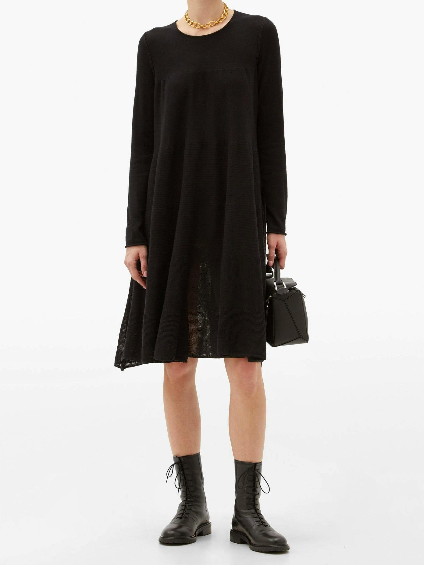 Merlette Addison Relaxed Cotton-Blend Knitted Dress, £410