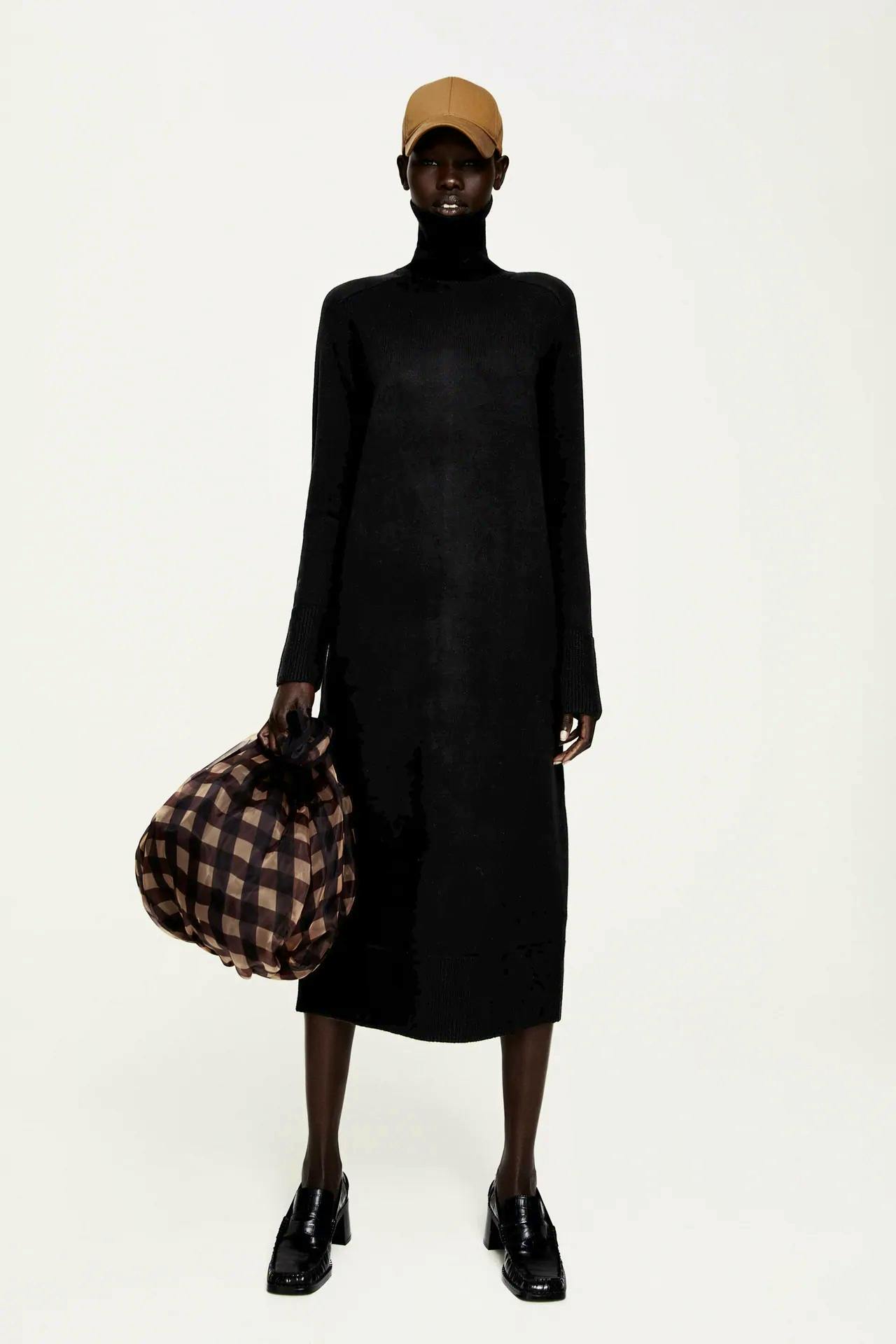 Zara Long Knit Dress, £29.99