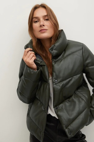 Mango Quilted Skin Style Jacket, £39.99 (sale)