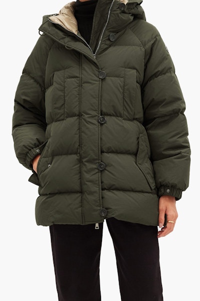 Moncler Nedaade down-filled quilted-shell parka, £1,290