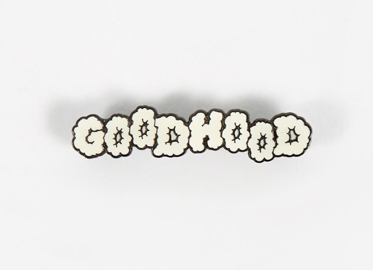 Goodhood pin badge